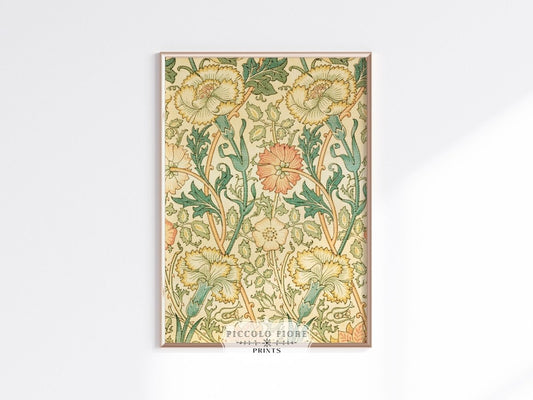 Pink and Rose Pattern | William Morris | P373 - Single Art Prints - Piccolo Fiore Prints