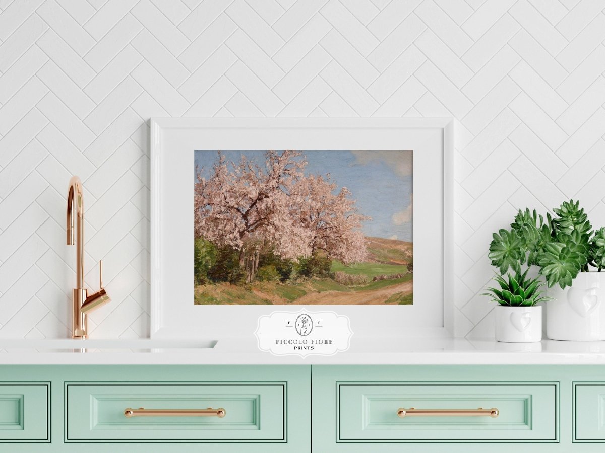 Pink Blossom and Pear | Gallery Wall Set | 3 Art Prints | M8 - 2.7 - Gallery Wall Set - Piccolo Fiore Prints