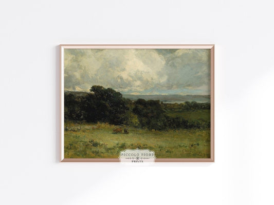 Pleasant Pastures | P345 - Single Art Prints - Piccolo Fiore Prints