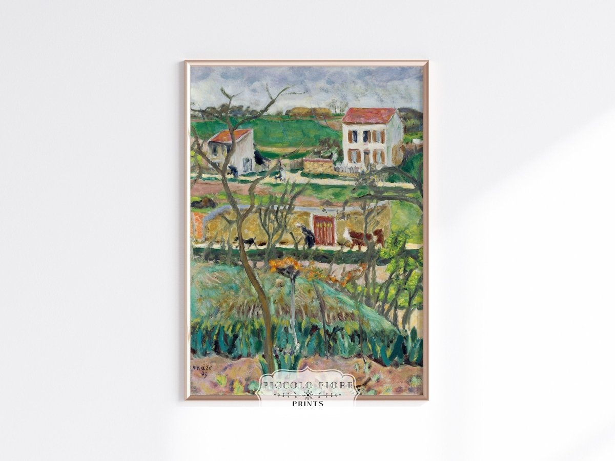 Rainy Landscape | P70 - Single Art Prints - Piccolo Fiore Prints
