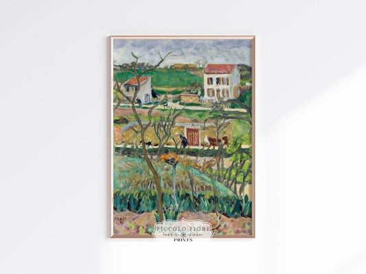 Rainy Landscape | P70 - Single Art Prints - Piccolo Fiore Prints