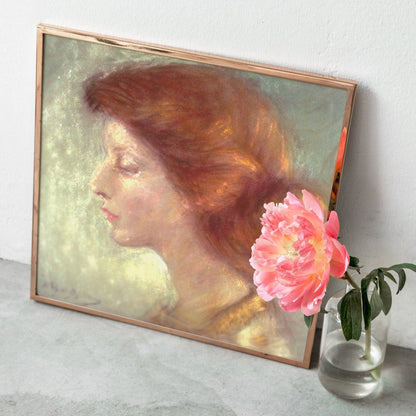 Redhead | P280 - Single Square Art Prints - Piccolo Fiore Prints
