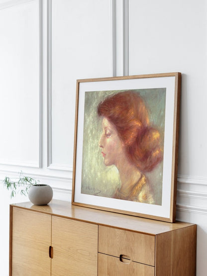 Redhead | P280 - Single Square Art Prints - Piccolo Fiore Prints
