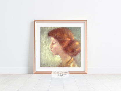 Redhead | P280 - Single Square Art Prints - Piccolo Fiore Prints