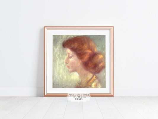 Redhead | P280 - Single Square Art Prints - Piccolo Fiore Prints