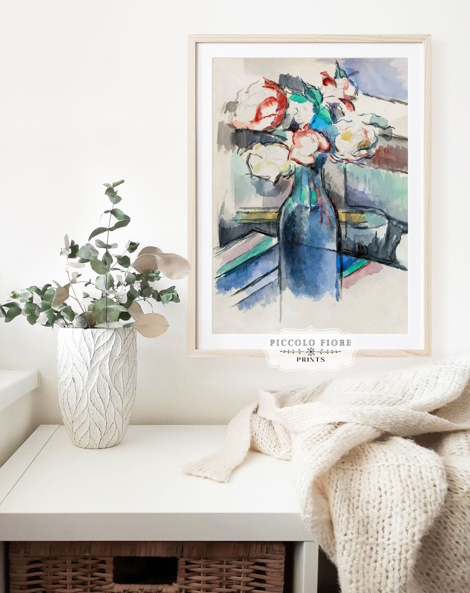 Roses in a Bottle | P97 - Single Art Prints - Piccolo Fiore Prints