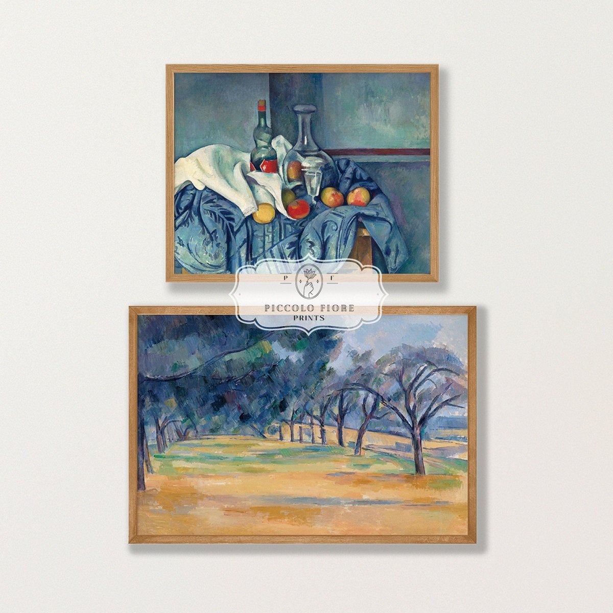 Rustic Blue and Yellow | Gallery Wall Set | 4 Prints | S10 - 9.1 - Gallery Wall Set - Piccolo Fiore Prints