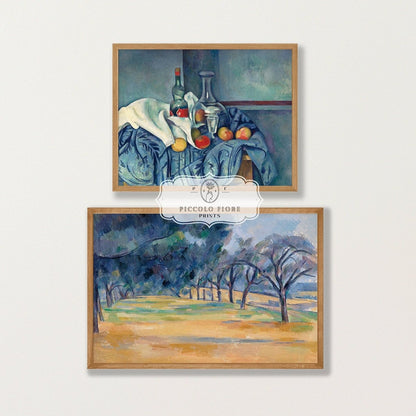 Rustic Blue and Yellow | Gallery Wall Set | 4 Prints | S10 - 9.1 - Gallery Wall Set - Piccolo Fiore Prints