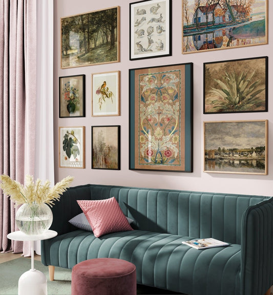 Rustic Country Farmhouse | Gallery Wall Set | 10 Prints | M10 - 4 - Gallery Wall Set - Piccolo Fiore Prints