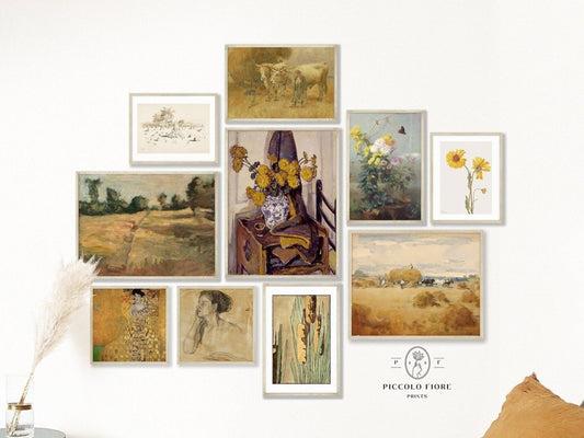 Rustic Country | Gallery Wall Set | 10 Prints | S10 - 3 - Gallery Wall Set - Piccolo Fiore Prints