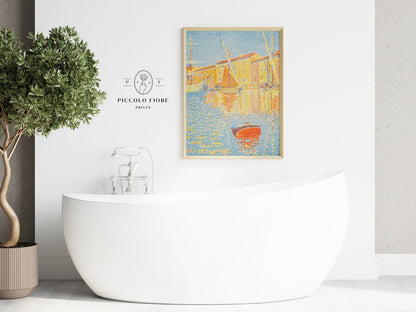 Sailing Boat and Buoy | P361 - Single Art Prints - Piccolo Fiore Prints