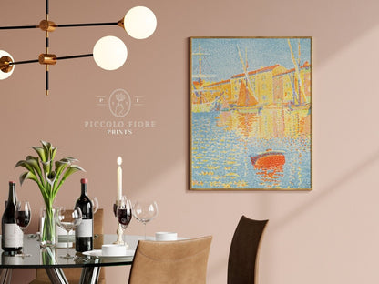 Sailing Boat and Buoy | P361 - Single Art Prints - Piccolo Fiore Prints