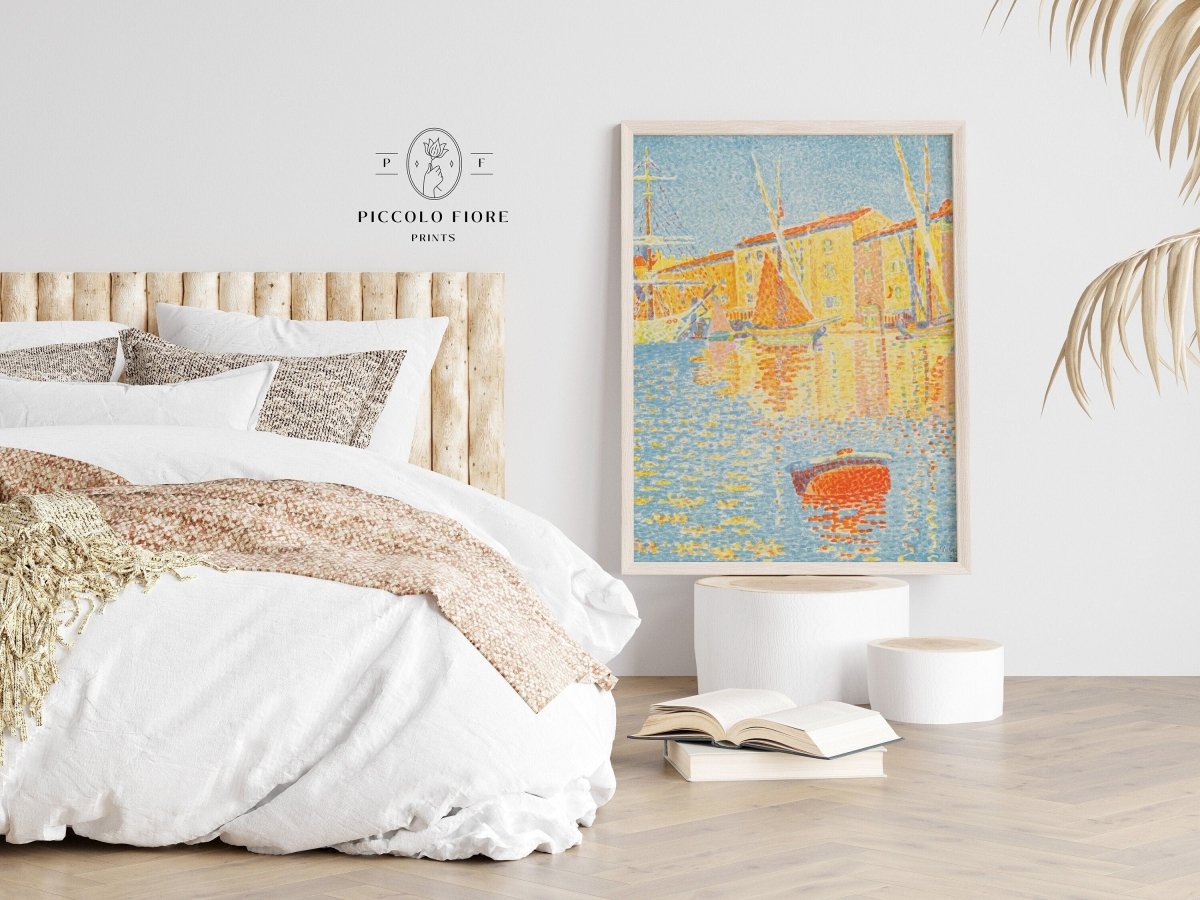 Sailing Boat and Buoy | P361 - Single Art Prints - Piccolo Fiore Prints