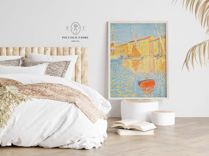 Sailing Boat and Buoy | P361 - Single Art Prints - Piccolo Fiore Prints