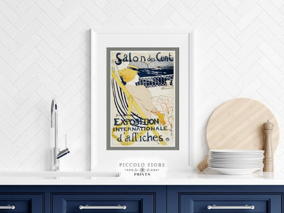 Salon des Cent | P700 - Single Art Prints - Piccolo Fiore Prints