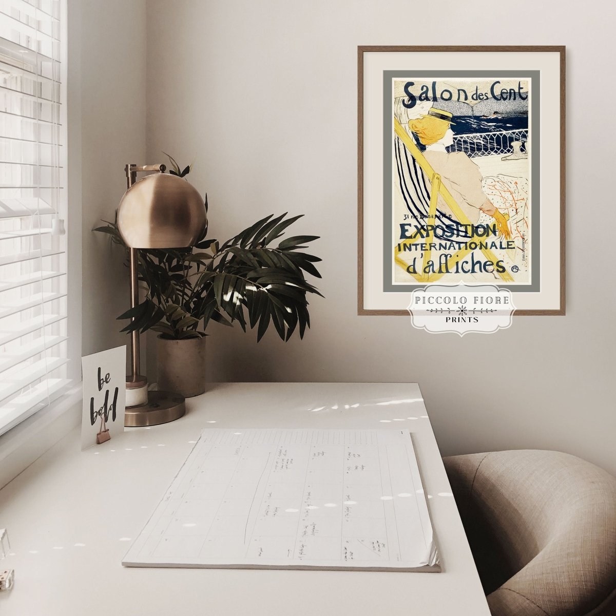 Salon des Cent | P700 - Single Art Prints - Piccolo Fiore Prints