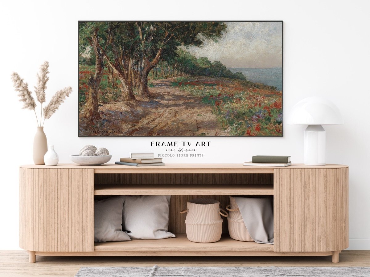 Samsung Frame TV Art | Coastal Path | TV21 - Frame TV Art - Piccolo Fiore Prints