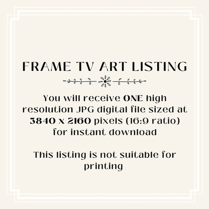 Samsung Frame TV Art | Country Manor House | TV17 - Frame TV Art - Piccolo Fiore Prints