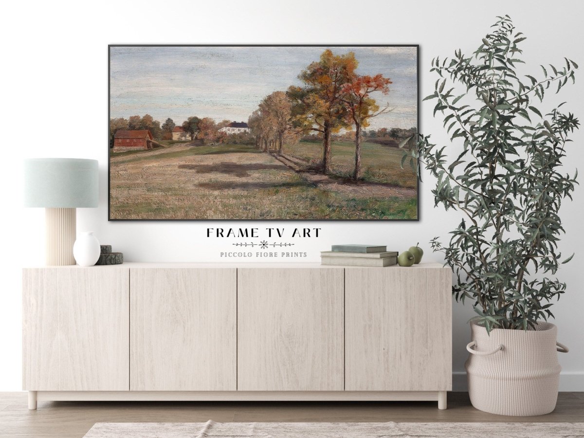 Samsung Frame TV Art | Country Manor House | TV17 - Frame TV Art - Piccolo Fiore Prints