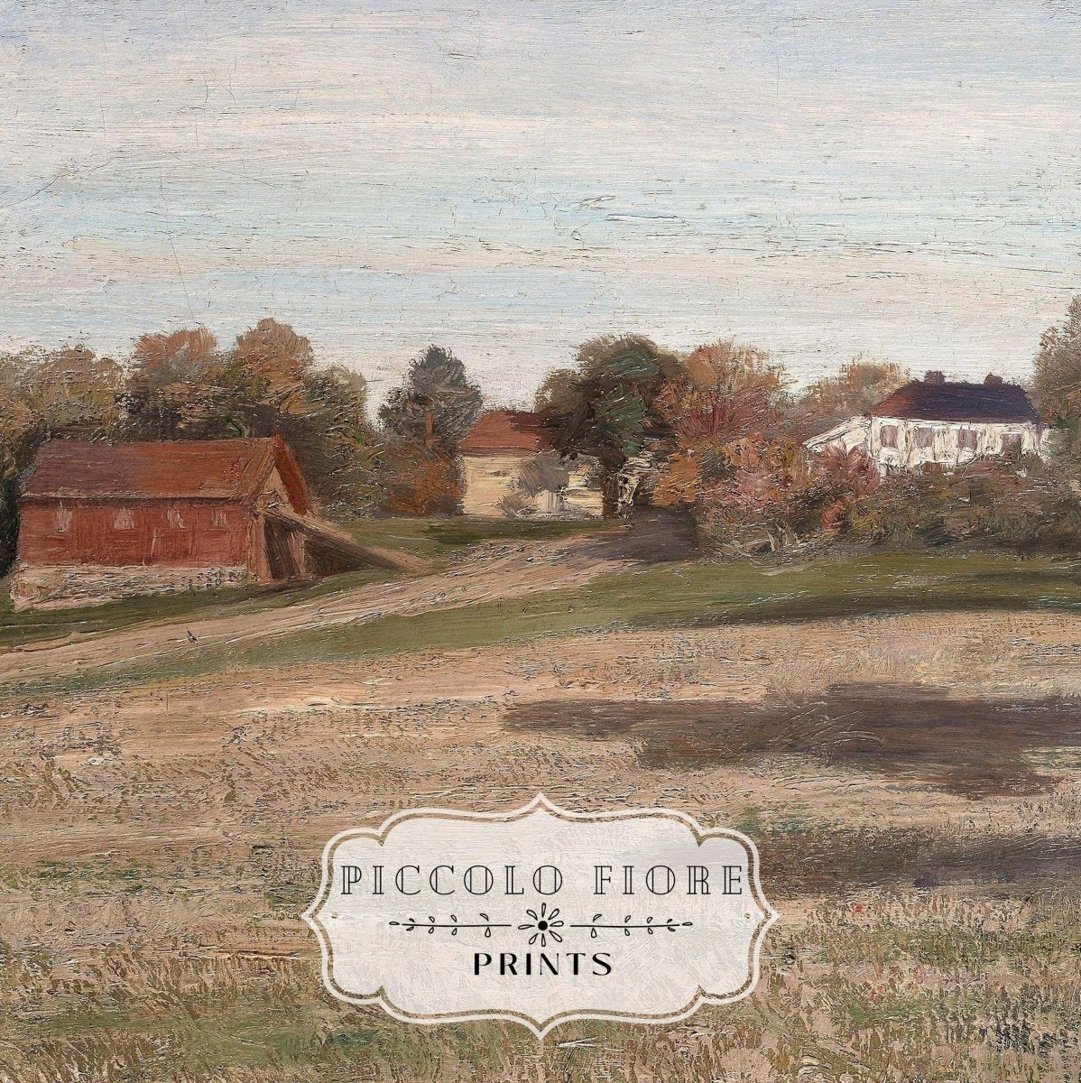 Samsung Frame TV Art | Country Manor House | TV17 - Frame TV Art - Piccolo Fiore Prints