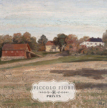 Samsung Frame TV Art | Country Manor House | TV17 - Frame TV Art - Piccolo Fiore Prints