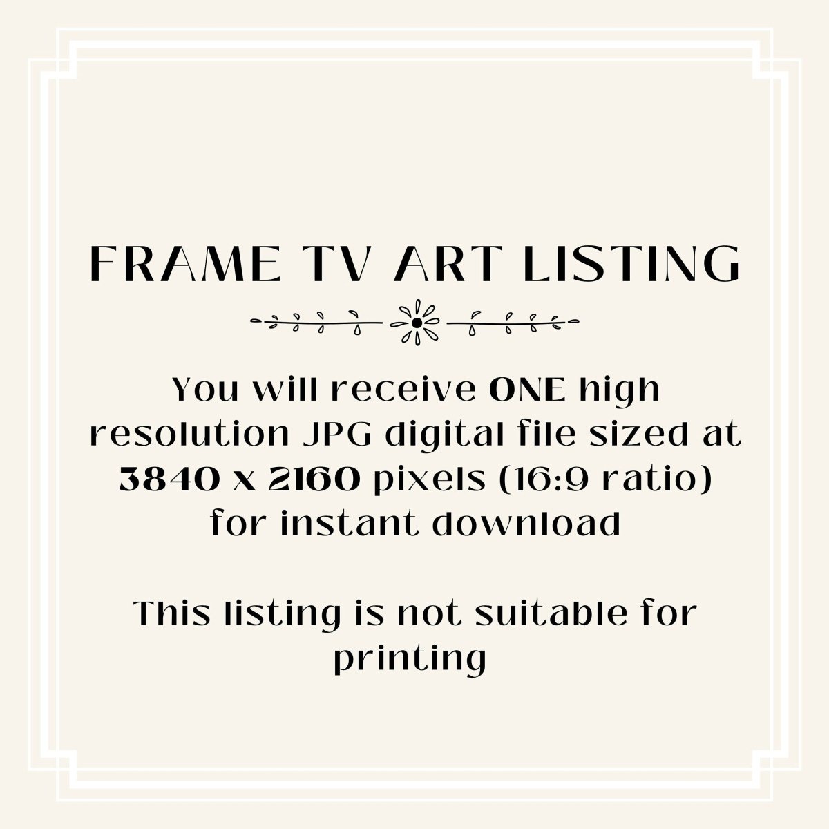 Samsung Frame TV Art | Farmhouses | TV4 - Frame TV Art - Piccolo Fiore Prints