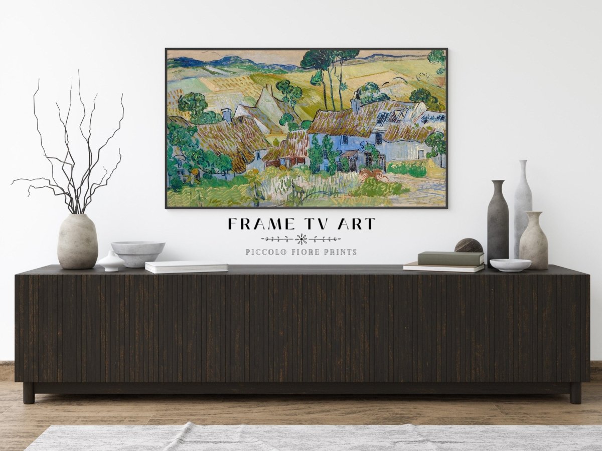 Samsung Frame TV Art | Farmhouses | TV4 - Frame TV Art - Piccolo Fiore Prints
