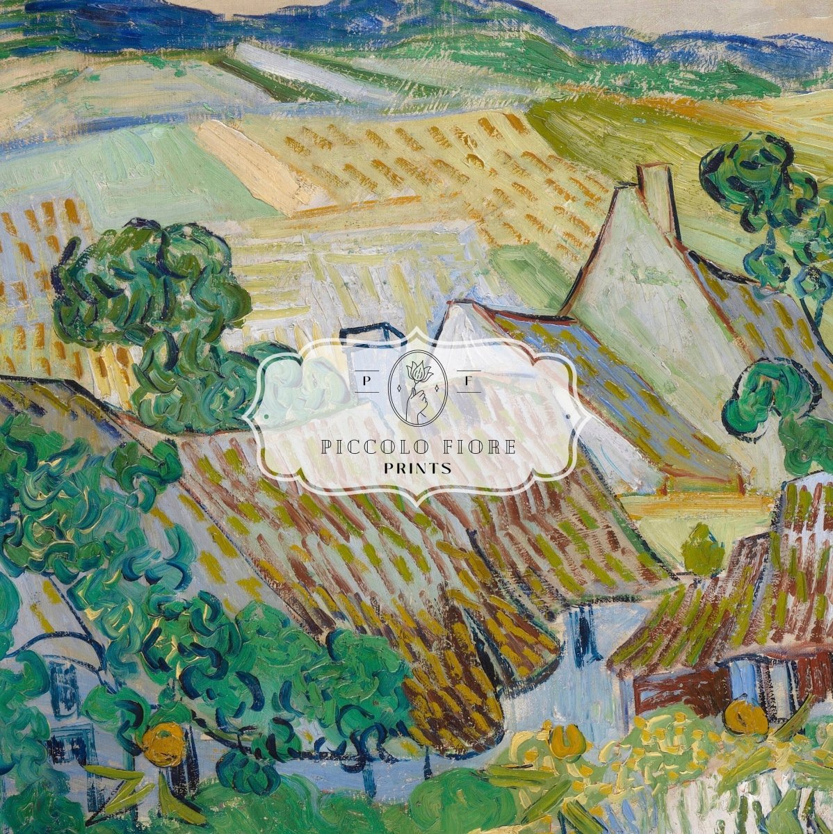 Samsung Frame TV Art | Farmhouses | TV4 - Frame TV Art - Piccolo Fiore Prints