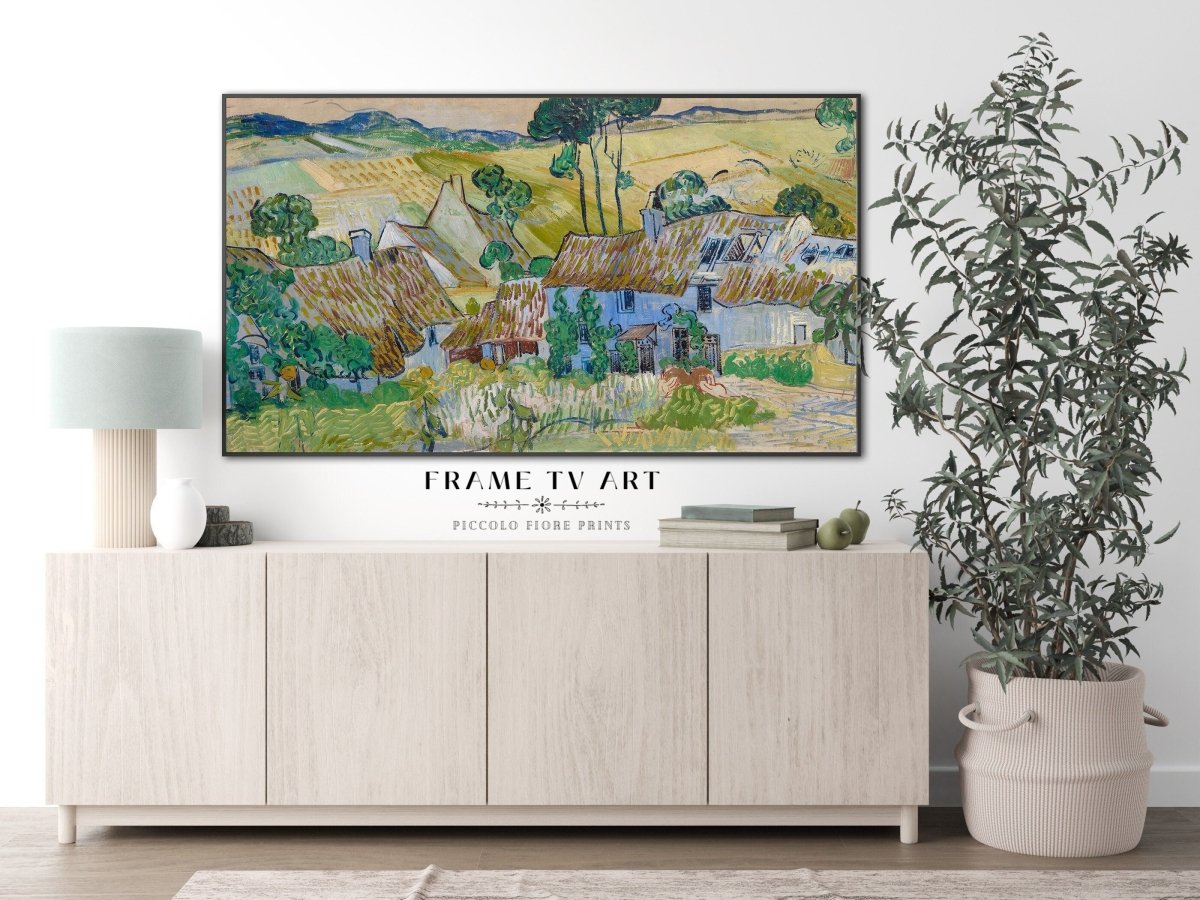 Samsung Frame TV Art | Farmhouses | TV4 - Frame TV Art - Piccolo Fiore Prints