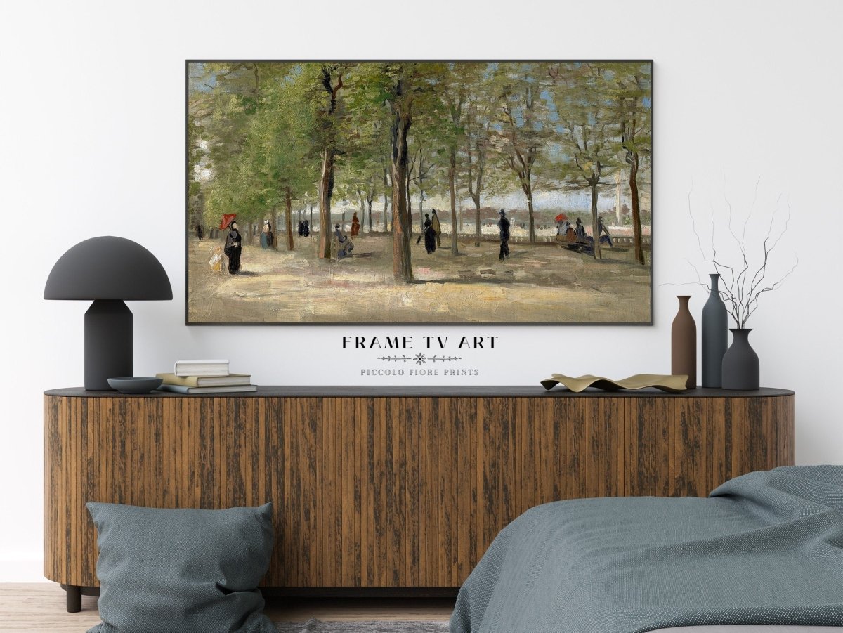 Samsung Frame TV Art | Luxembourg Gardens | TV5 - Frame TV Art - Piccolo Fiore Prints