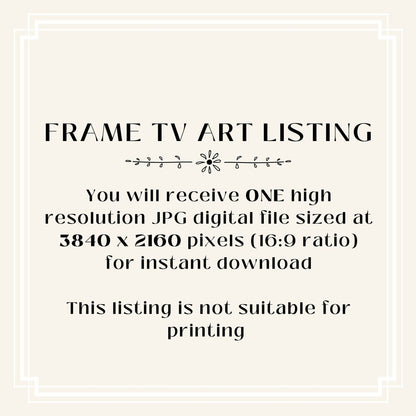 Samsung Frame TV Art | Spring Blossom | TV18 - Frame TV Art - Piccolo Fiore Prints