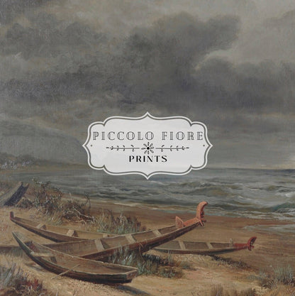 Samsung Frame TV Art | Stormy Seascape | TV8 - Frame TV Art - Piccolo Fiore Prints