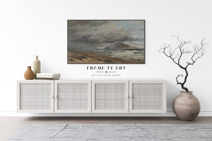 Samsung Frame TV Art | Stormy Seascape | TV8 - Frame TV Art - Piccolo Fiore Prints
