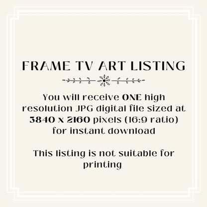 Samsung Frame TV Art | Tropical Leaf | TV2 - Frame TV Art - Piccolo Fiore Prints