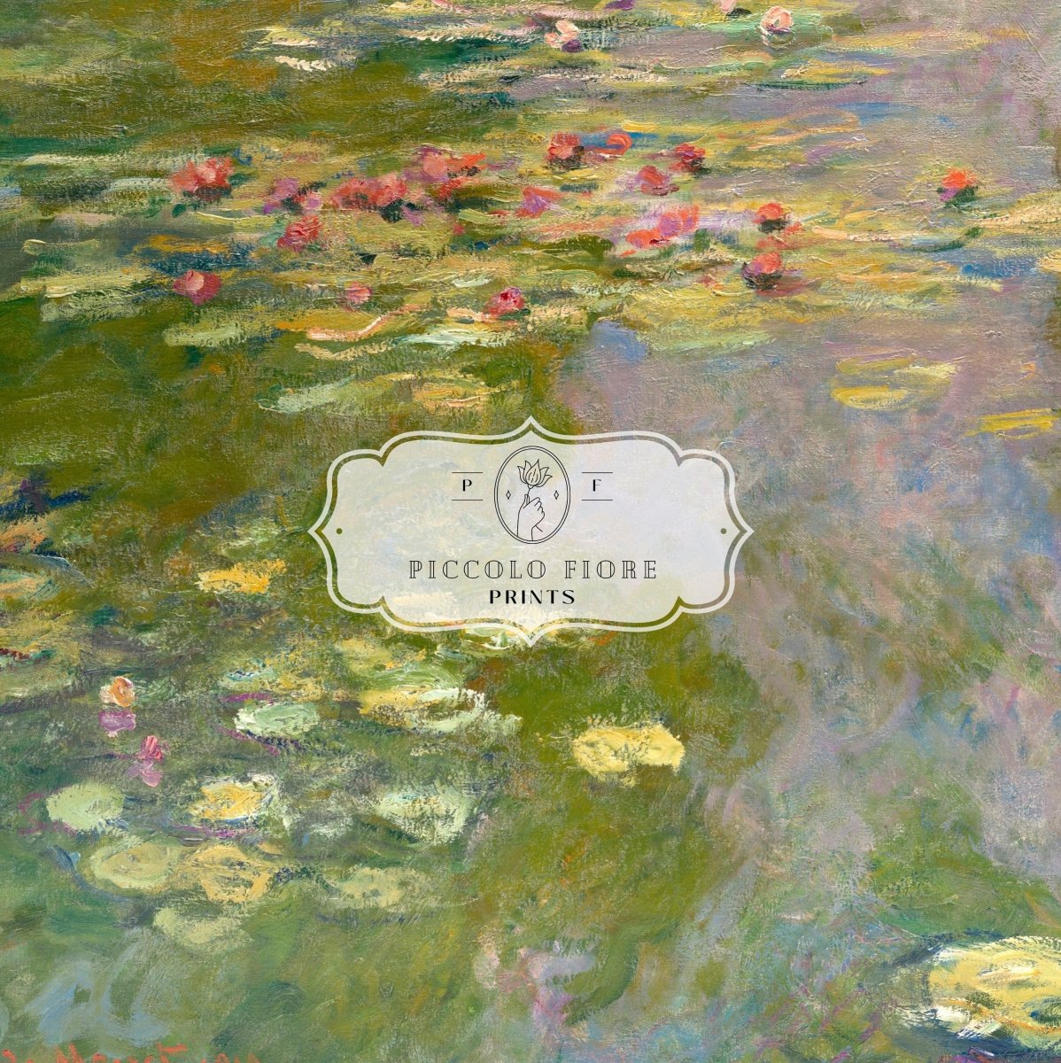 Samsung Frame TV Art | Water Lilies | TV3 - Frame TV Art - Piccolo Fiore Prints
