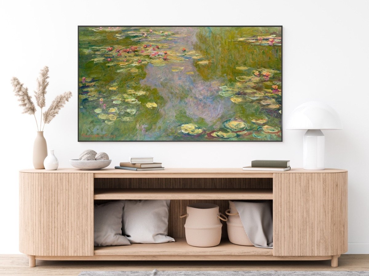 Samsung Frame TV Art | Water Lilies | TV3 - Frame TV Art - Piccolo Fiore Prints