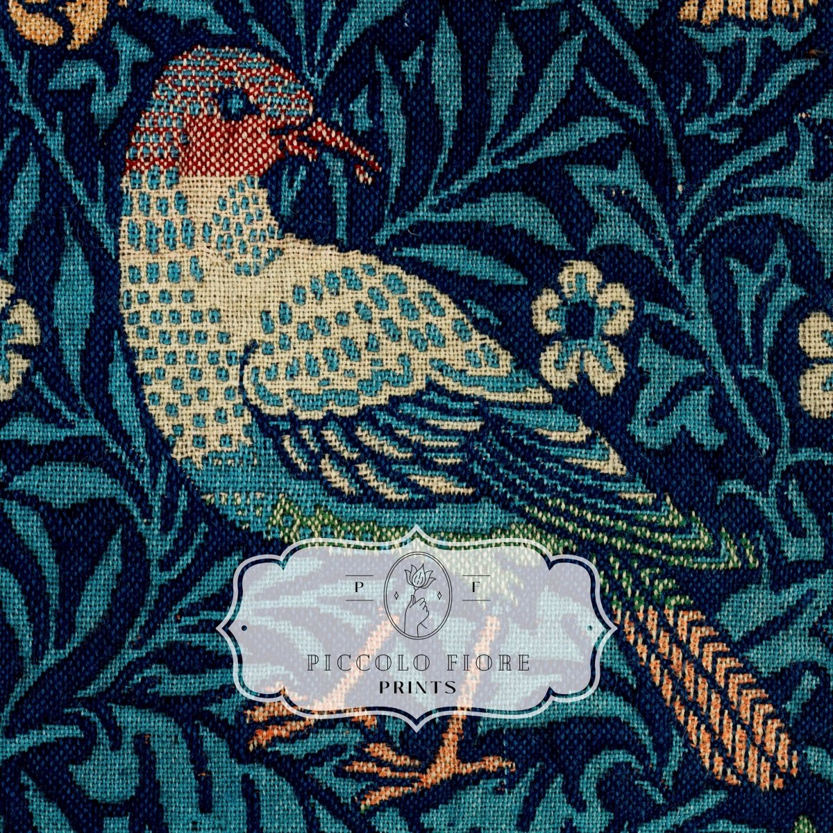 Samsung Frame TV Art | William Morris Birds | TV26 - Frame TV Art - Piccolo Fiore Prints