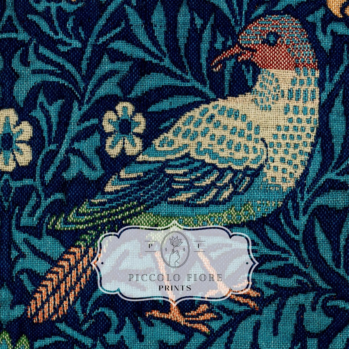 Samsung Frame TV Art | William Morris Birds | TV26 - Frame TV Art - Piccolo Fiore Prints