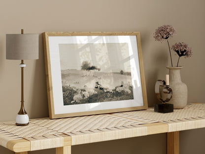 Shepherdess | P397 - Single Art Prints - Piccolo Fiore Prints