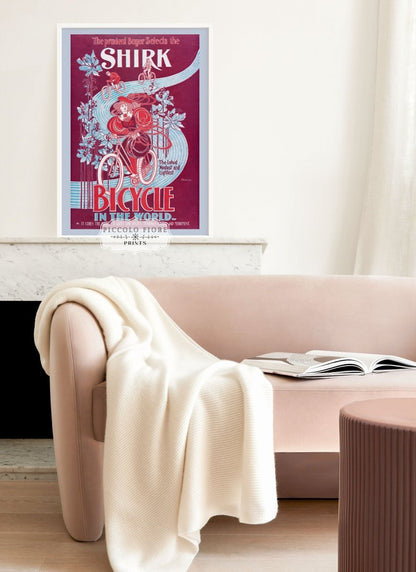 Shirk Bicycles | P698 - Single Art Prints - Piccolo Fiore Prints