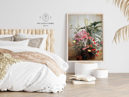 Side of a Greenhouse | P130 - Single Art Prints - Piccolo Fiore Prints