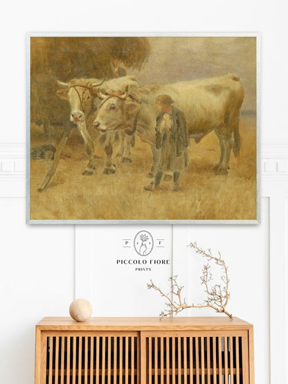 Sketch for the Harvesters | P182 - Single Art Prints - Piccolo Fiore Prints