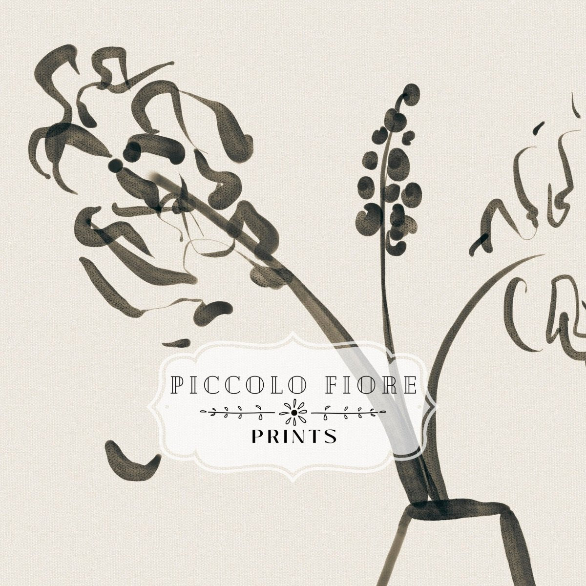 Still Life Lines | Gallery Wall Set | 3 Prints | K3 - 5 - Gallery Wall Set - Piccolo Fiore Prints