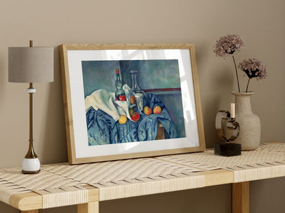 Still Life with Bottles and Apples | P313 - Single Art Prints - Piccolo Fiore Prints