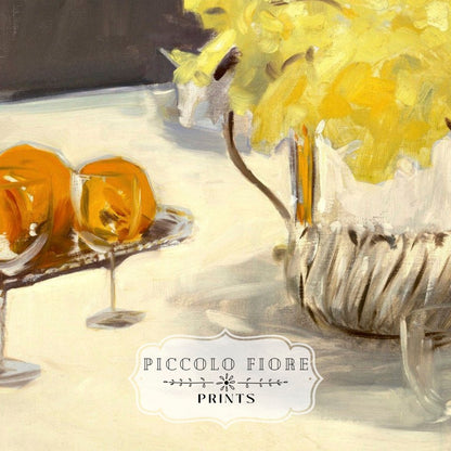 Still Life with Daffodils | P140 - Single Art Prints - Piccolo Fiore Prints