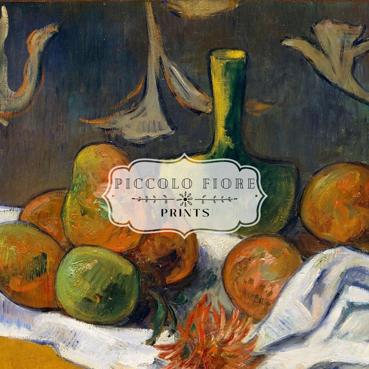 Still Life with Fruit | P123 - Single Art Prints - Piccolo Fiore Prints