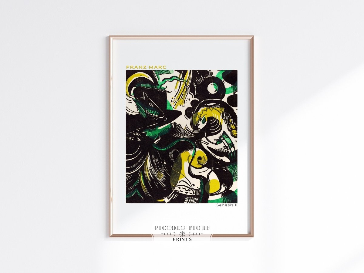 The Birth of Horses and Genesis II | Gallery Wall Set | 2 Prints | S2 - 2 - Gallery Wall Set - Piccolo Fiore Prints