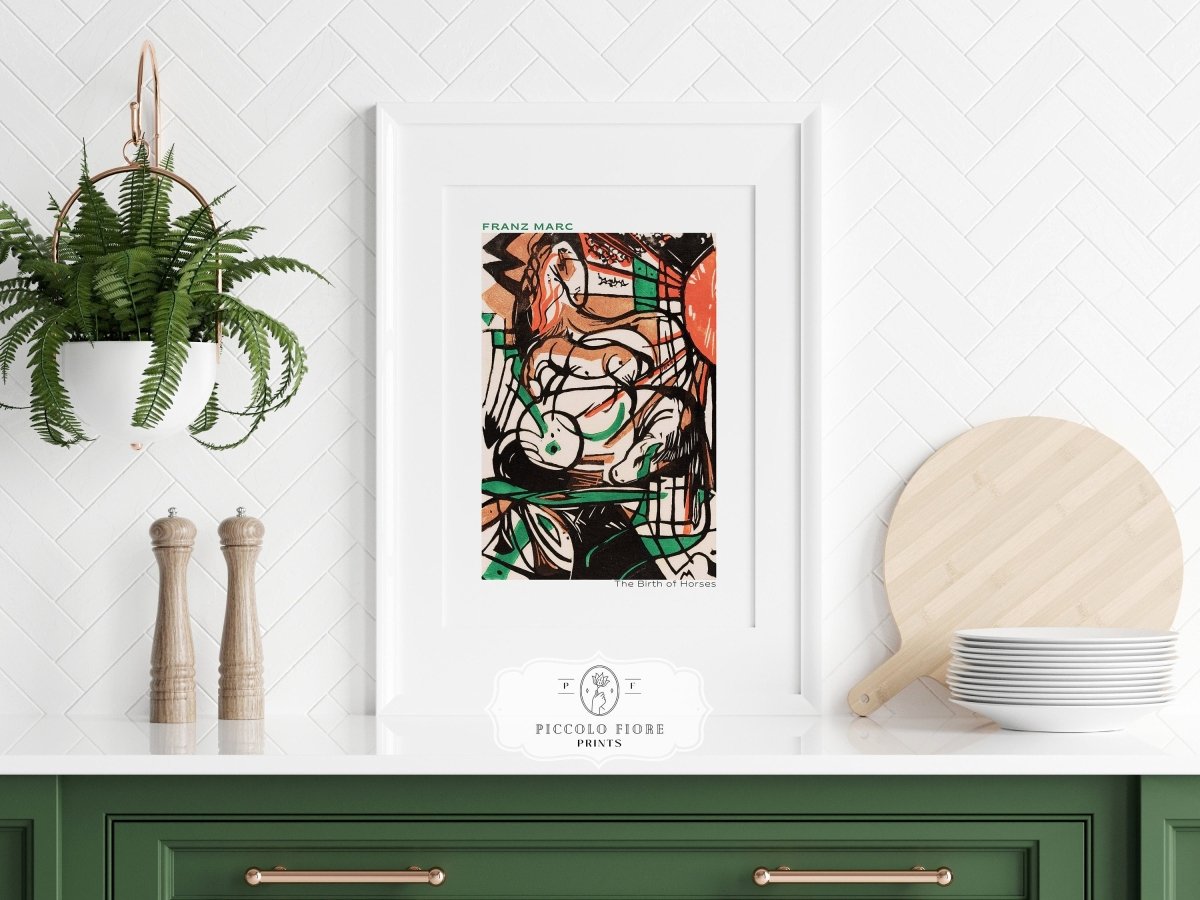 The Birth of Horses and Genesis II | Gallery Wall Set | 2 Prints | S2 - 2 - Gallery Wall Set - Piccolo Fiore Prints