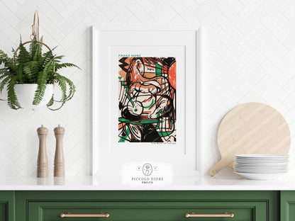 The Birth of Horses and Genesis II | Gallery Wall Set | 2 Prints | S2 - 2 - Gallery Wall Set - Piccolo Fiore Prints