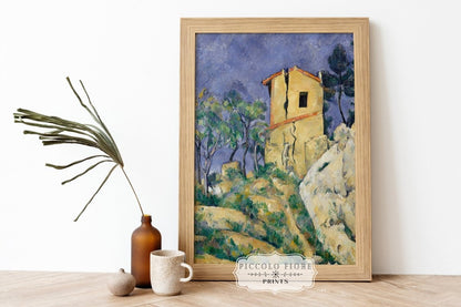The House with the Cracked Walls | P86 - Single Art Prints - Piccolo Fiore Prints